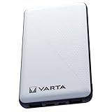 VARTA Power Bank 10000mAh, Powerbank Energy mit 4 Anschlüssen (1x Micro USB, 2x USB A, 1x USB C), kompatibel mit Tablets & Smartphone, inkl. Micro USB Ladekabel