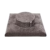 hunnidspace Meditationskissen-Set (Braun)