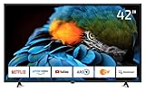 DYON Smart 42 XT 105 cm (42 Zoll) Fernseher (Full-HD Smart TV, HD Triple Tuner (DVB-C/-S2/-T2), Prime Video, Netflix & HbbTV)