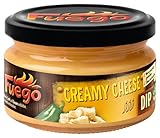 Fuego - Creamy Cheese Dip | Cremig, käsige Dip-Sauce | für Tortilla-Chips | Ohne Geschmacksverstärker, ohne Farbstoffe | 200 ml