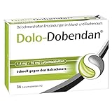 DOLO-DOBENDAN DOLO-DOBENDAN 1,4 mg/10 mg Lutschtabletten - 36 St Lutschtabletten