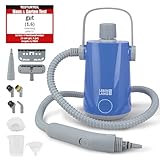 LEBENLANG Elektrischer Dampfreiniger Handgerät - 3,5 Bar & 1000W I 12x Zubehör I Steam Cleaner für alles I Damfreınıger für Fliesen und Fugen & Bad Auto Fenster Heißluft Dampf Reiniger Fugenreiniger