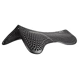 Acavallo Gel-Pad - vorne erhöht - schwarz