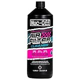 Muc Off Air Filter Cleaner, 1 Liter - Biologisch Abbaubares Schaumstoff Sportluftfilter Reinigungsmittel für Motorcross und Motorsport - Entfernt Öl und Schmutz für maximale Motorleistung
