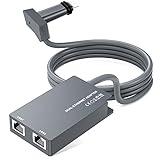 Yieyh for Starlink 2 Ports Ethernet Adapter for Parabolantenne Satelliten-Internet V2 Powerline for Kabelgebundenes Externes Netzwerk GEN2
