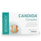 BOTANICY Candida Complex - 60 Kapseln - Bei Candida albicans, für Drogerie Körperpflege