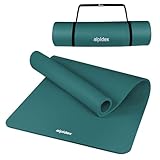 ALPIDEX Yogamatte Extra Dick 1,5cm Gymnastikmatte 3 Verschiedene Größen rutschfest Phthalatfrei Fitness Matte Turnen Pilates Sport Physio HIIT Yoga Isomatte, Farbe:Petrol, Maße:190 x 80 x 1.5 cm