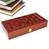Schachbrettspiel, Schachbrettspiel aus Holz, tragbares Schachspiel mit Schachstücken, Schachspiel, klappbares Schachbrett, lustiges Spielzeug für die Fami