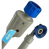 DL-pro 4m Aquastop Schlauch für Waschmaschine und Spülmaschine - UNIVERSELL - [SICHERER SCHUTZ FÜR DEINE GERÄTE] - Für alle gängigen Modelle - Waschmaschinenschlauch - Größe wählen