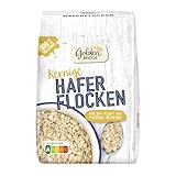 10X Golden Bridge Haferflocken Kernig, 100% Vollkorn, mit der Kraft des vollen Korns