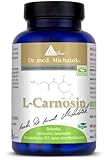 L-Carnosin - je hochdosierte Kapsel 500mg L-Carnosin - nach Dr. med. Michalzik - Frei von Zusatzstoffen - von BIOTIKON®