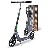 Apollo High End Scooter Erwachsene - Tornado | Cityroller Kinder ab 7 Jahre mit Federung | City Roller für Erwachsene klappbar und höhenverstellbar | Tretroller für Erwachsene und Kinder