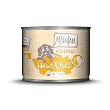 MjAMjAM - Premium Nassfutter für Hunde - Wellness - Haut & Fell - Huhn, 1er Pack (1x200g), getreidefrei