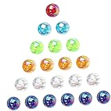 TEHAUX 200 Stück Perle für DIY-Armband Schmuck Perlen Material zur Halskettenherstellung Material zur Herstellung von Armbändern Armbandmaterial Abstandsperle DIY -Material Acryl Colorful