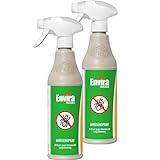 Envira Ameisen-Spray - Anti-Ameisen-Mittel Mit Langzeitwirkung - Geruchlos & Auf Wasserbasis (2 x 500ml)