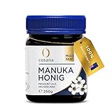 Cosana Manuka Honig 550 MGO + 250g – 100% Pur - Abgefüllt, versiegelt und zertifiziert in Neuseeland