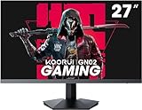 KOORUI 27 Zoll Gaming Monitor, PC Bildschirm 240Hz, FHD, 1ms, Adaptive Sync (1920 x 1080p, DCI-P3 90%, SRGB 100%, HDMI, DisplayPort, VESA 75x75)