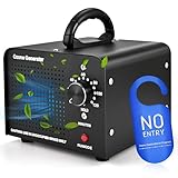 Herboom Ozongenerator 30000mg/Std Ozongerät, Ozonisator Industrieller O3 Ozon Luftreiniger mit 120 Min Timer für 300㎡, Geruchskiller für Wohnung/Autos/Rauch/Haustiergerüche/Küchengerüche