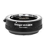 Fringer EF-FX PRO III Autofokus-Objektivadapter verfügt über eine integrierte elektronische Blende und ist kompatibel für Fujifilm XT5, X-T50, X-M5, X-H2, X-H2S, X-T4, X-T3, X-T30II, X-S20 und X-S10.