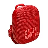 JBL Wind 3S – Schmaler Bluetooth-Lautsprecher für Lenker (rot)