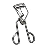 TWEEZERMAN Wimpernzange ProMaster (Extra Breite Zange für Mandelförmige Augen, 3 Ersatzpads), Gunmetal