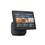 Echo Show 10 (Neueste Generation) | Hochauflösendes Smart Display mit Bewegungsfunktion und Alexa | Anthrazit