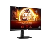 AOC Gaming Q27G4XN - 27 Zoll QHD Monitor, 180 Hz, 0.5ms, FreeSync Premium, HDR10 (2560x1440, 2X HDMI, DisplayPort) schwarz/grau