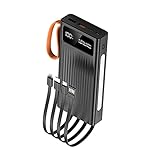 Power Bank Schnellladung Tragbarer externer Akku 66 W Schnelllade-Powerbank Tragbares Ladegerät mit hoher Kapazität für