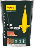 sera Koi Professional Sommerfutter 2,2 kg - Koifutter mit der Extraportion Energie bei Temperaturen über 17°C, Futter mit sehr hoher Verwertung, geringere Wasserbelastung & damit weniger Algen