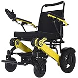 CASEGO Smart Elektrischer Rollstuhl mit Doppel-Lithium-Akku, lange Akkulaufzeit, starke Tragkraft, Freizeit-Allrad-Roller für ältere Menschen