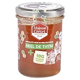 Maison Crétet Thymian-Honig mit Gelée Royale, 250g