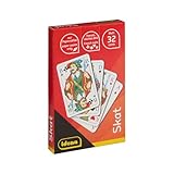 Idena 40372 - Skatspiel mit französischem Blatt, 32 Karten, für 3-4 Spieler ab einem Alter von 12 Jahren, Kartenformat ca. 5,9 x 9,1 cm