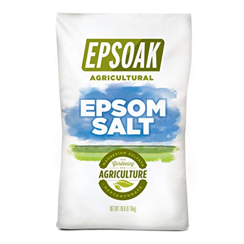 Epsoak Epsom-Salz, 18 lb. Bittersalz für Gartenarbeit und Rasenpflege