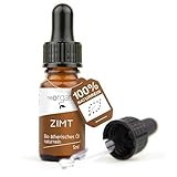 NeoOrganic® Bio Zimtöl (Cinnamomum zeylanicum) - 100% naturreines ätherisches Öl aus dem echten Zimt - zum Einnehmen - Cinnamon Essential Oil - 5ml