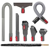 RTop Trocknerentlüftungsreiniger-Set und Bürstenaufsatz-Kit für Dyson Gen 5 Gen5 V15 V12 V11 V10 V8 V7 Staubsauger, Ersatzbürste Zubehör Bundle Trockner Fusselbürste Flexibler Düsenschlauch