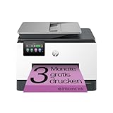 HP OfficeJet Pro 9132e Multifunktionsdrucker, 3 Monate gratis drucken mit HP Instant Ink inklusive, HP+, Drucker, Scanner, Kopierer, Fax, WLAN, LAN, Duplex, Airprint, Grau-Weiß