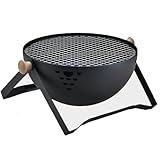 Multifunktionaler Holzkohlegrill, Kugelgrill Holzkohle, Edelstahl Grill für Zuhause, Garten, Picknick und Camping-Holzkohleofen