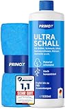 PRINOX® Ultraschallreiniger Konzentrat 1030ml - Extrem ergiebig - Für Brille, Schmuck, Gebiss & Kleinteile - Für Ultraschallgeräte, Ultraschallbad