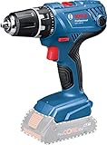 Bosch Professional 18V System Akku Bohrschrauber GSR 18V-21 (max. Drehmoment: 55 Nm, ohne Akkus und Ladegerät, im Karton)