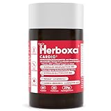 Herboxa CARDIO 1 - mit Thiamin, EPA & DHA, die zur normalen Funktion des Herzens beitragen & Omega-3, das den normalen Blutdruck fördert,mit Kaneka,MENAQ7,Vitaminen-60 vegane Kapseln