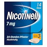 Nicotinell Pflaster 7 mg / 24-Stunden- Nikotinpflaster, 14 St.: Pflasterstärke Leicht. Raucherentwöhnung. Mit der Steady-Flow Technologie hilft. Nikotinpflaster. Rauchen aufhören. Nikotin aufhören