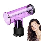 Curling Wand, Blow Dryer Diffuser Attachment, Stylings Tool Medium Long Hair, Curler Waver Set for Women, Easy Curlings Solution Styling Zubehör, 8,07 Zoll