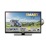 Gelhard GTV2422I Smart TV 24 Zoll DVB/S/S2/T2/C, DVD, USB, 12V 230 Volt WLAN