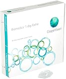 Biomedics 1 day Extra sphere, Tageslinsen weich, 90 Stück / BC 8.60 mm / DIA 14.20 mm / -4.00 Dioptrien