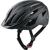 ALPINA Parana - Leichter, Individuell Anpassbarer Touren Fahrradhelm Mit Fliegennetz Für Erwachsene, Black matt, M (55-59 cm)