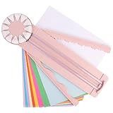 Papierschneider, 12-in-1 Schneidemaschine Papier Mit Schnittlinienführung Und Seitenlineal, Papierschneidegerät Tragbare, Für Scrapbooking, Bastelpapier, Karton, Etikett Zu Hause Und Büro