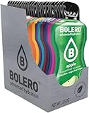 Bolero Drinks Kennenlernpaket STICKS MIX 24x3g I erfrischendes zuckerfreies Getränkepulver mit Stevia gesüßt | Vitamin C | Diabetiker | ein gesünderes Getränk für Familie und Freunde