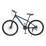 PurpleMinder 26 Zoll Mountainbike mit Top-Konfigurationen, 21 Gang-Schaltung Premium Jugendfahrrad Erwachsene Fahrrad mit Vollfederung Speichenräder Scheibenbremsen