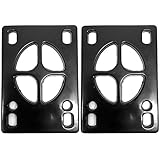 Warehouse Skateboards Crosshair Soft 80a Standard Black Shock Pads – 2 Stück – 0,3 cm (1/8 Zoll)