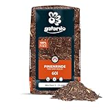 GALAMIO Pinienrinde Mix 8-25mm 60l Sack 1 Paket Pinienmulch Pinienerde Rindenmulch Pinienborke Pinie Mulch Bark Rinde Für Pflanzen Garten Terrarium Dekorativer Bodenbelag Paligo
